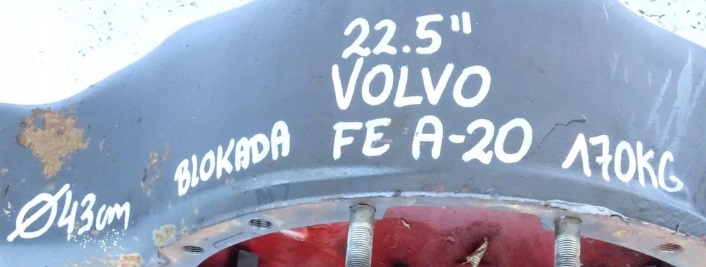 фото №6, Volvo fe fl 06- euro 5 корпус мост meritor 22.5 #59