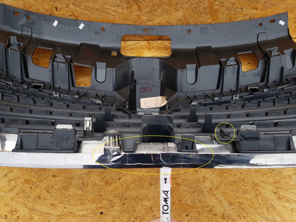 фото №15, Renault master iv 4 19- решётка радиатора решётка радиатора бампера передний 623109048r