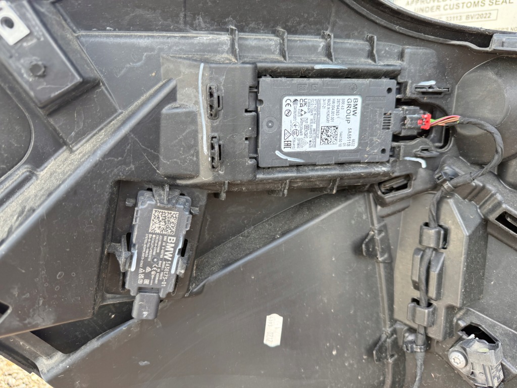 фото №15, Бампер bmw ix m набір kompletny радари датчики демонтаж оригінал