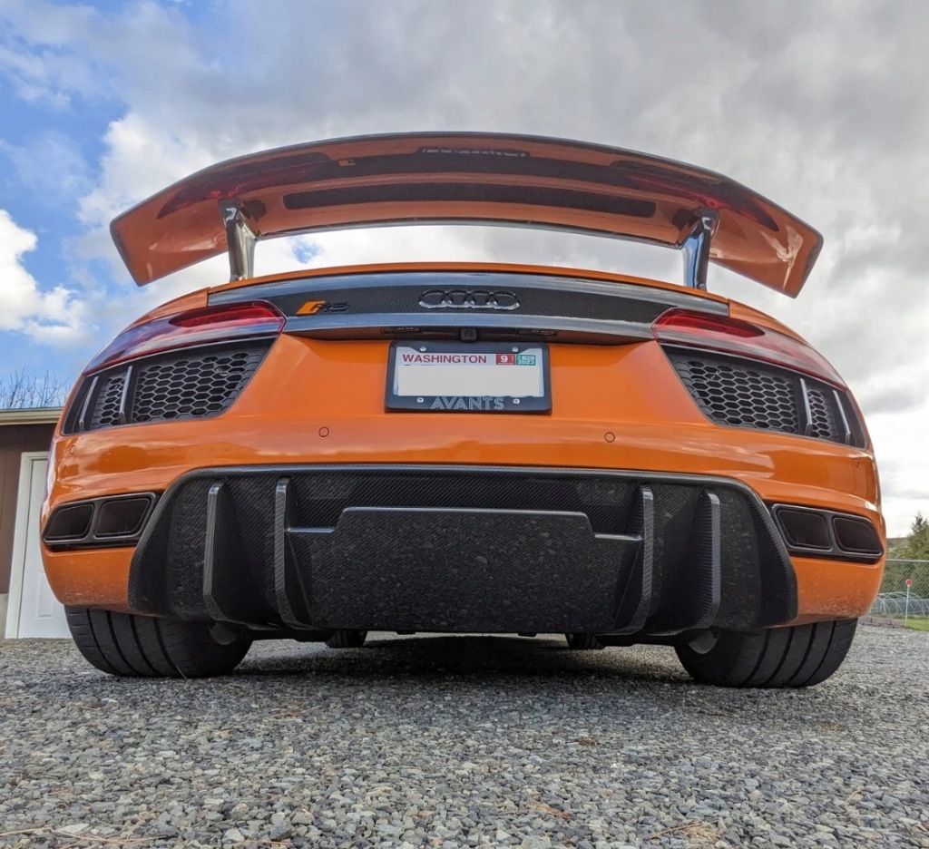 фото №5, Дифузор задня vor style - audi r8 gen.2 coupé