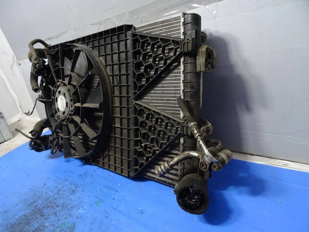фото №6, Комплект радіатор вентилятор seat ibiza iv 1.6 tdi
