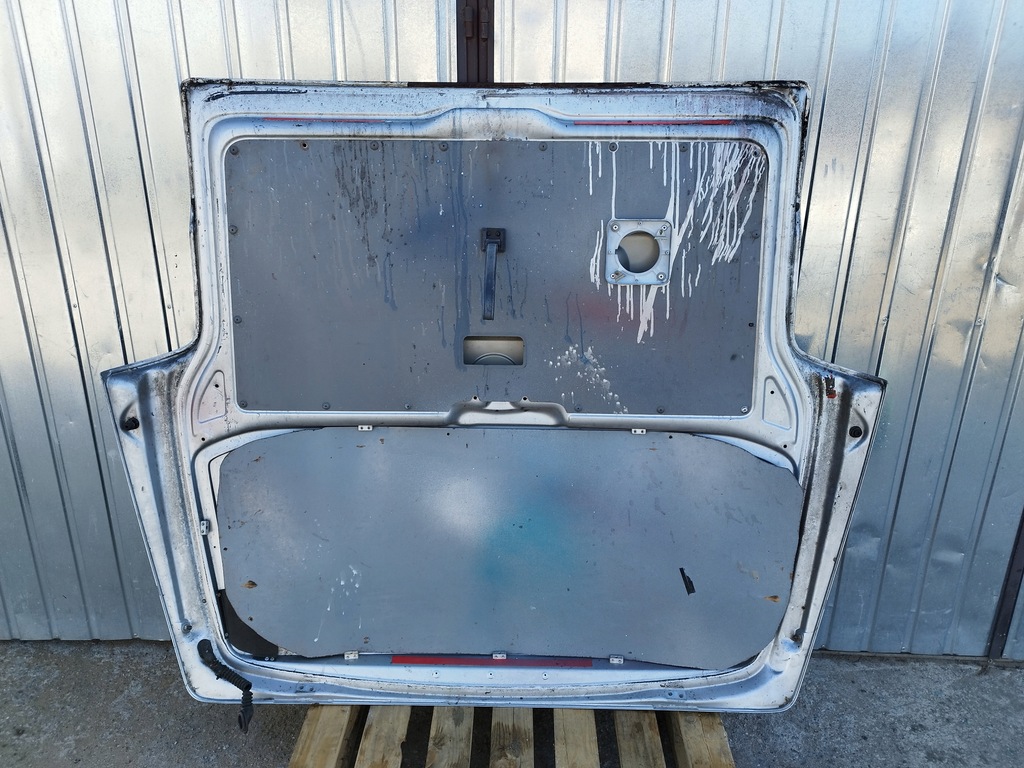 фото №15, Кришка багажника багажника задня vw transporter t5 срібляста