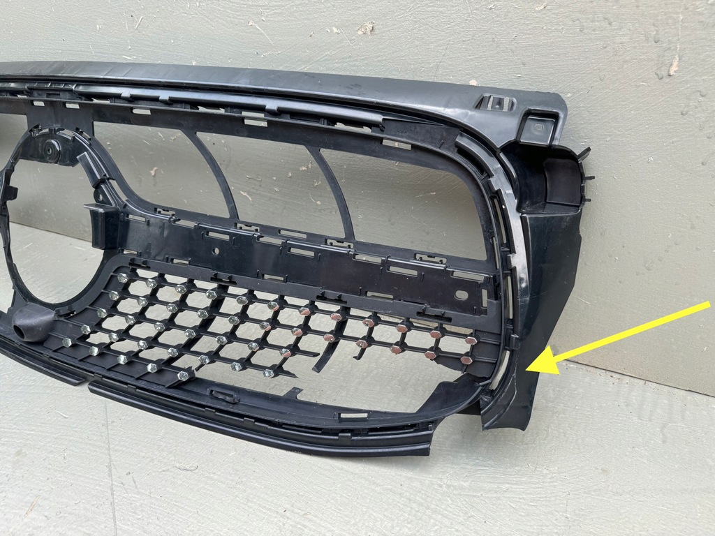 фото №8, Mercedes glb x247 amg 19r- решітка радіатора решітка радіатора бампера перед a2478885900