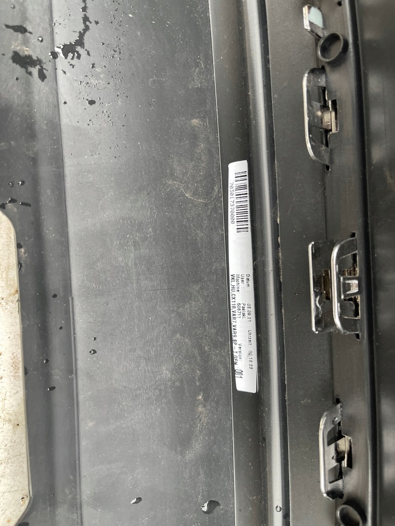 фото №13, Бампер задняя mercedes cla w118 комплект 2018-21