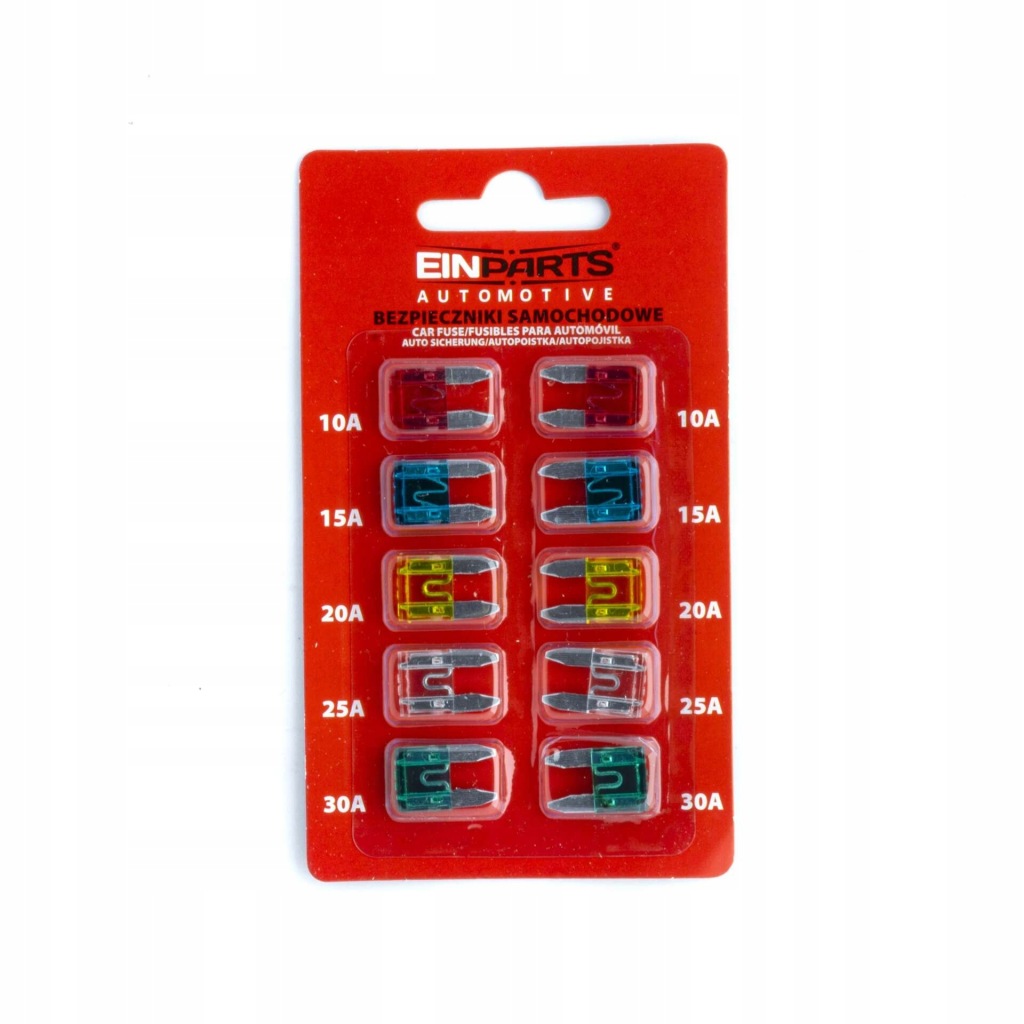 Купити Набір запобіжників mini 10 szt epfuse08