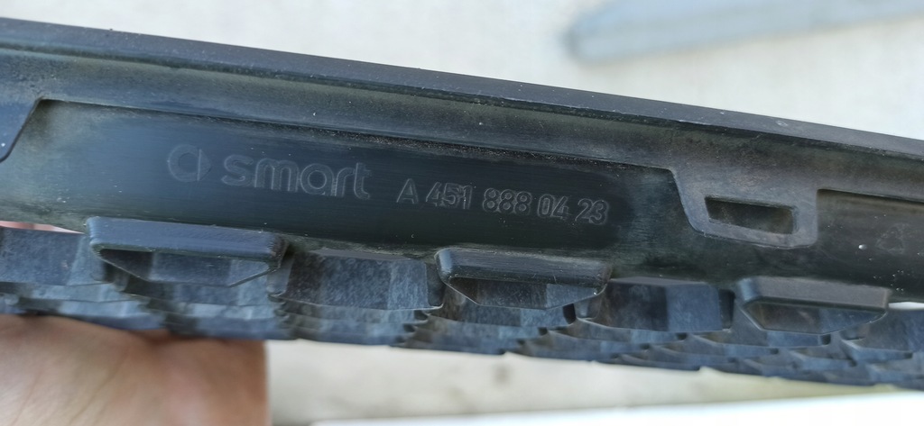 фото №10, Smart fortwo ii lift 2012- решітка бампера перед a4518880423