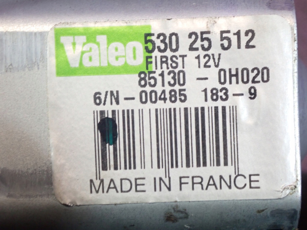 фото №7, Peugeot 107 08-12 lift моторчик дворники задняя 85130-0h020