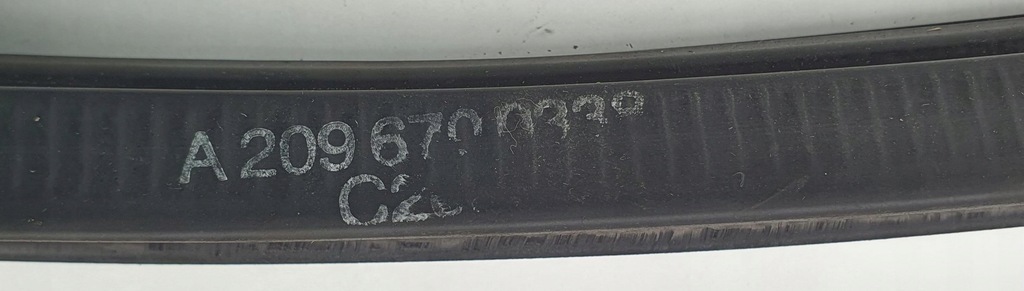 фото №10, Прокладка стекло левый задняя mercedes w209 a2096700338