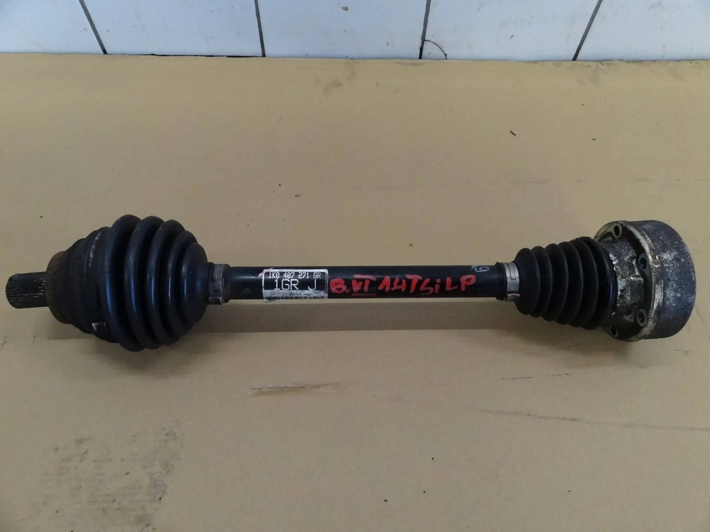 фото №1, Vw golf vi 2010 1.4 tsi приводной вал приводная левый перед передняя