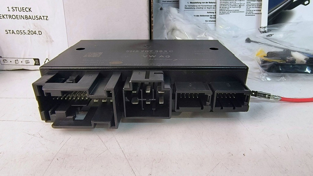 фото №6, Електропроводка джгут модуль фаркоп volkswagen touran ii 15-