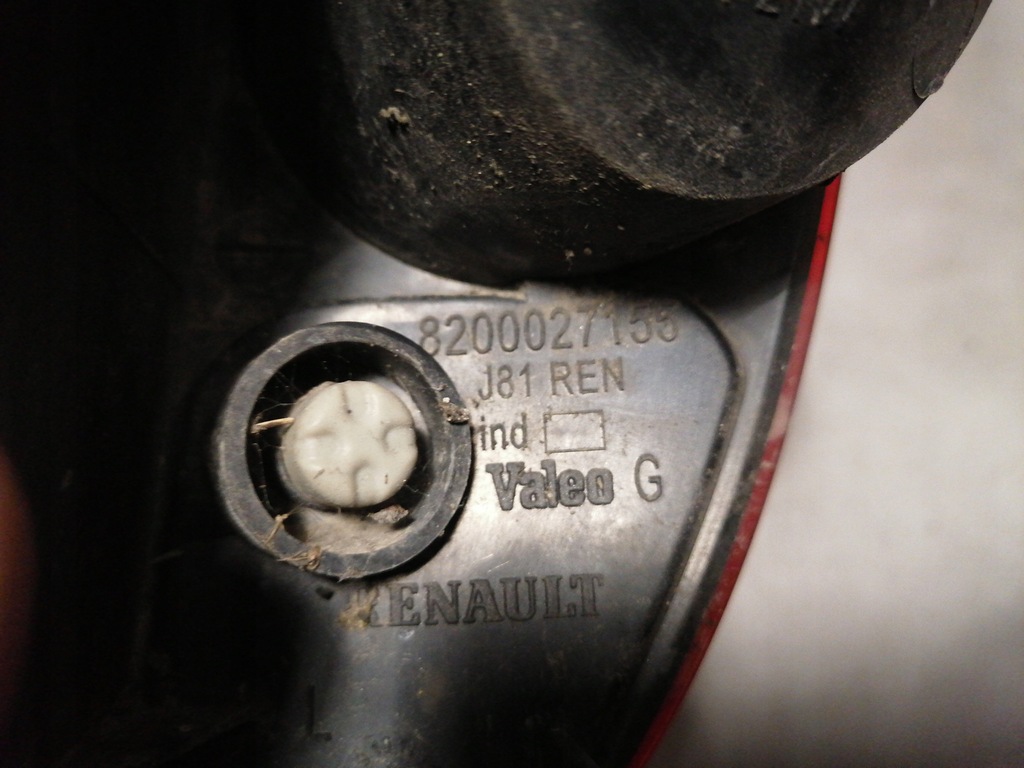 фото №3, Лампа лівий задня задній renault espace iv 8200027155