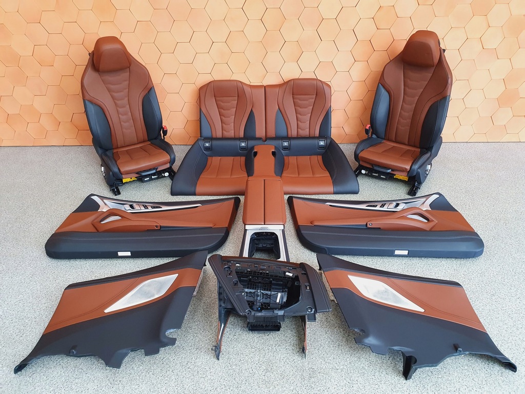 фото №1, Bmw 8 g15 сидіння тунель салон individual tartufo пам'ять вентиляція підігрів