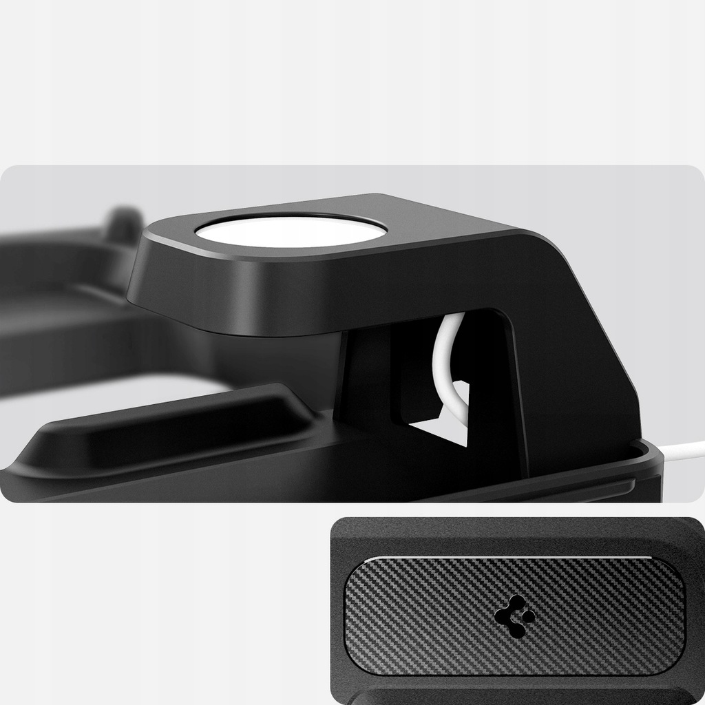 фото №13, Органайзер 3w1 do зарядное устройство bezprzewodowej do tesla model 3 highland, spigen