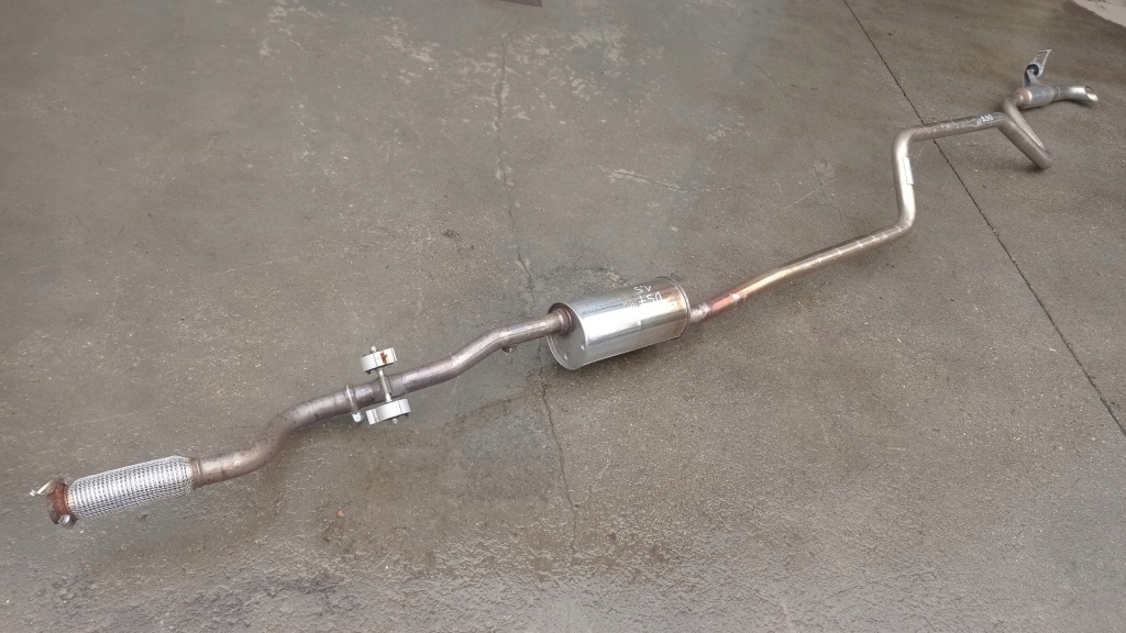 Citroen ds7 1.5 труба вихлопна гасник Ціна