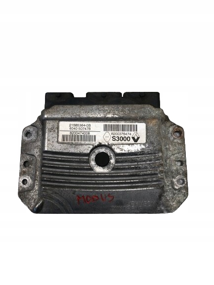 фото №1, Бортовой компьютер двигателя renault modus 8200376474
