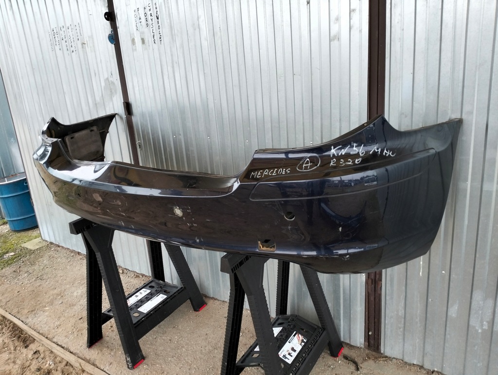 фото №7, Бампер задня задній pod датчики pdc mercedes r 251 w251 amg lata 2005-2010