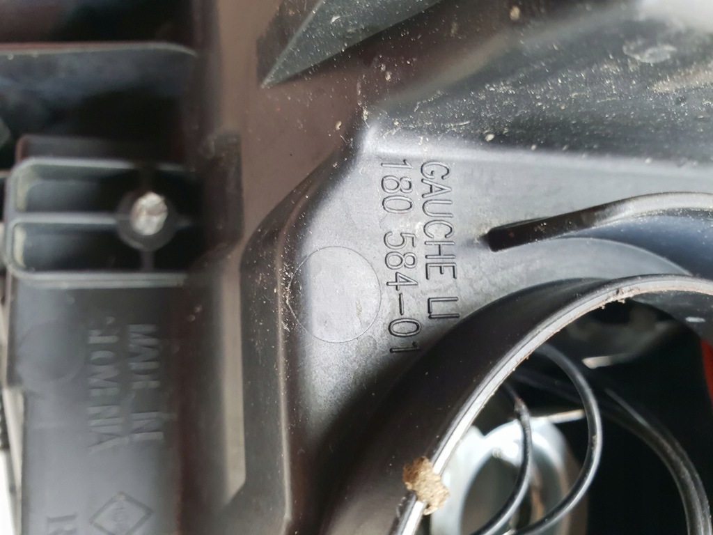 фото №11, Renault zoe 12-19 лампа левый перед передняя