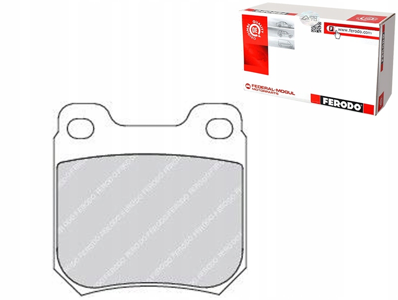 фото №1, Ferodo тормозные колодки тормозные opel calibra a omega b vec