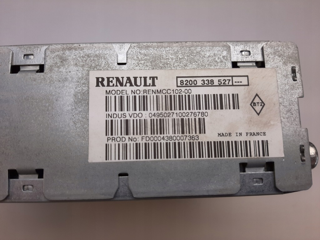фото №4, Модуль панель gps renault megane ii 8200338527