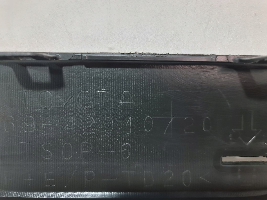 фото №16, Toyota rav4 lift спойлер накладка бампера задня 52169-42010