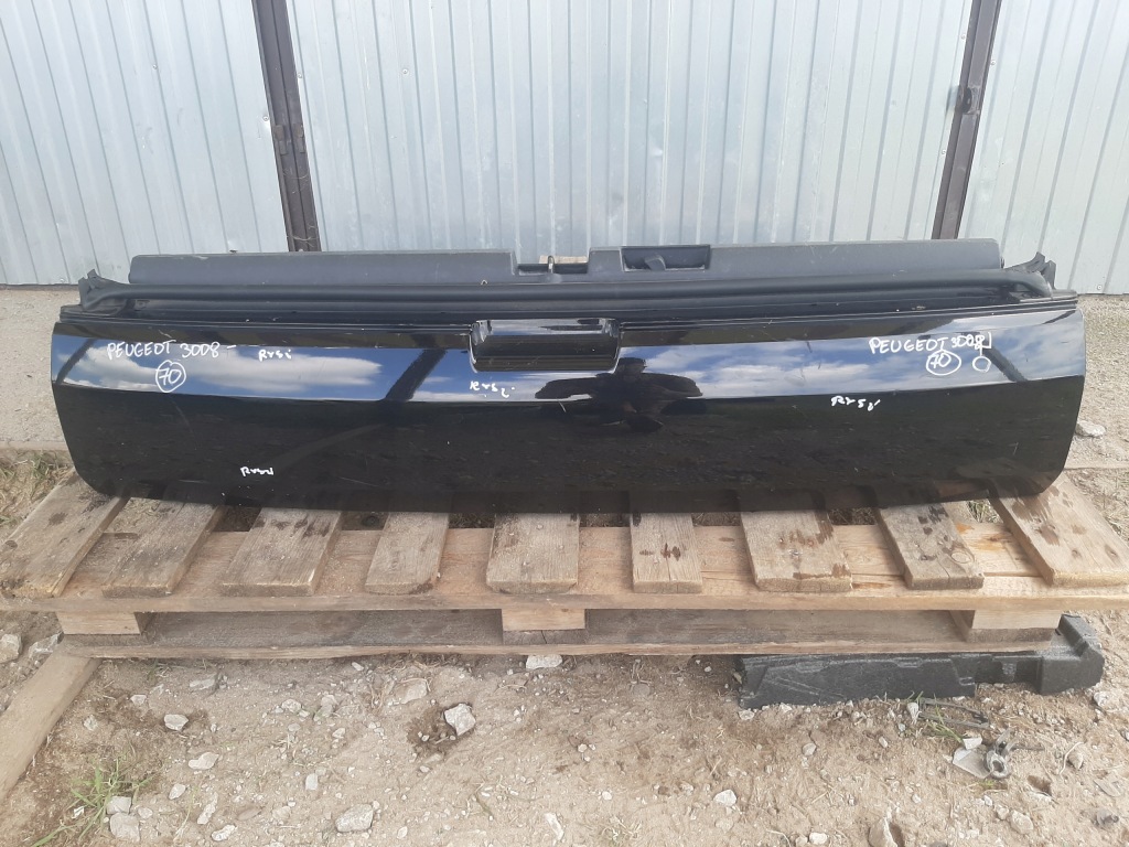 фото №8, Крышка багажника борт накладка задняя нижняя peugeot 3008 i 2009-2012