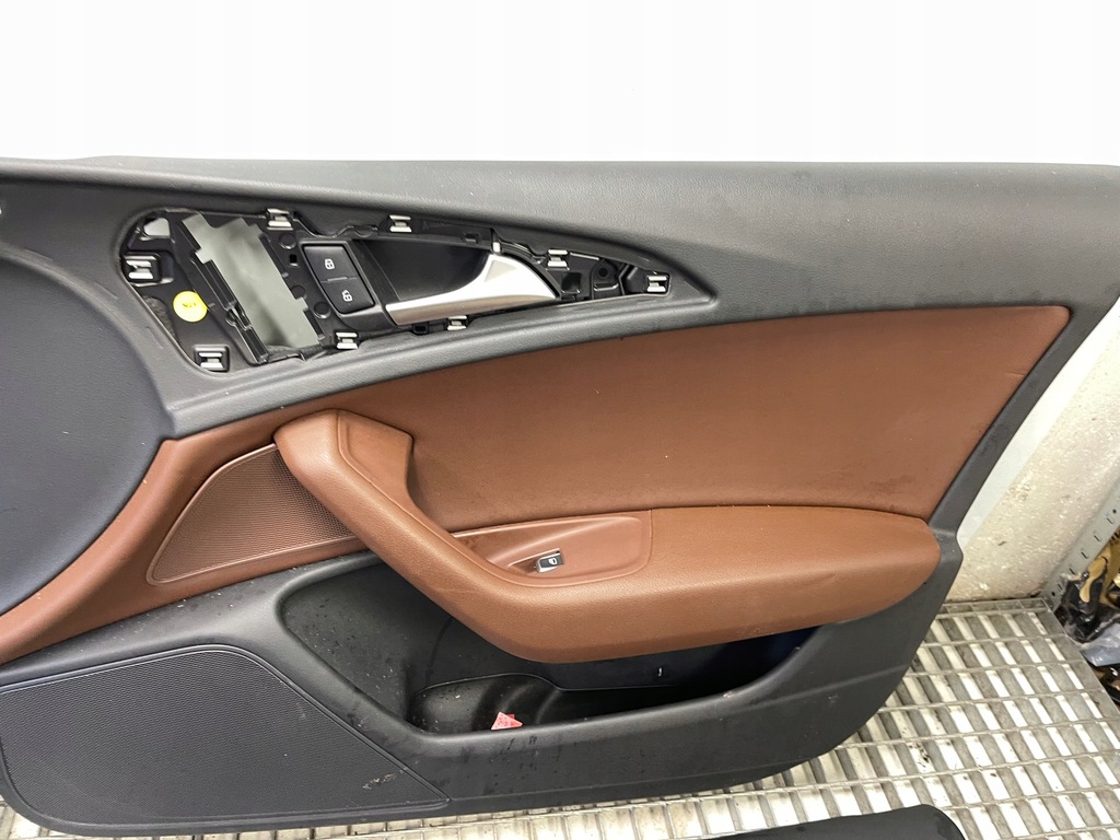 фото №12, Сиденье сиденья кожа audi a6 c7 sedan kombi коричневый europa комплект