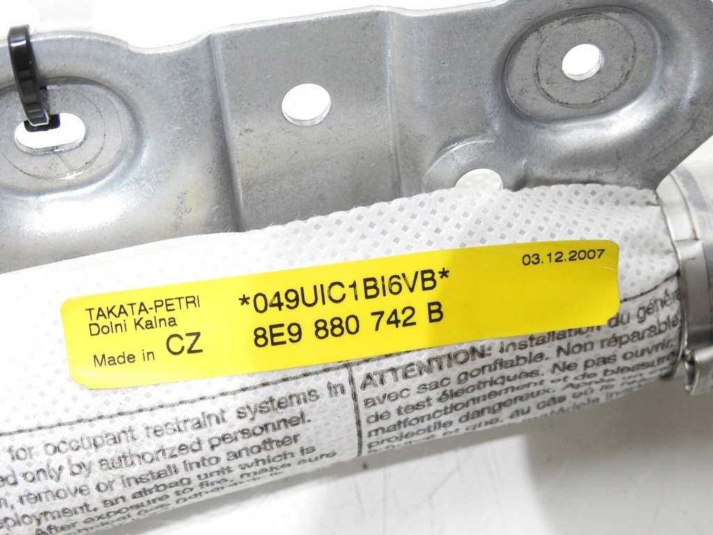 фото №10, Шторка безпеки подушка безпеки права audi a4 b7 avant 8e9880742b