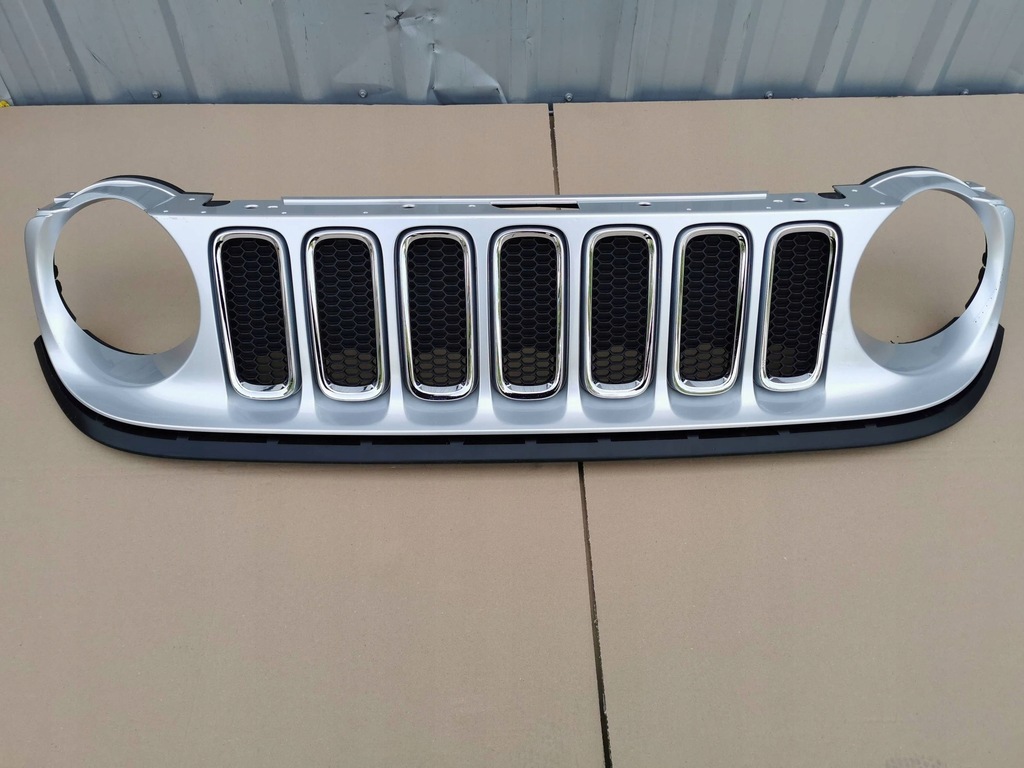 фото №8, Jeep renegade 14-18 решётка радиатора решётка радиатора бампера передний перед 735587827