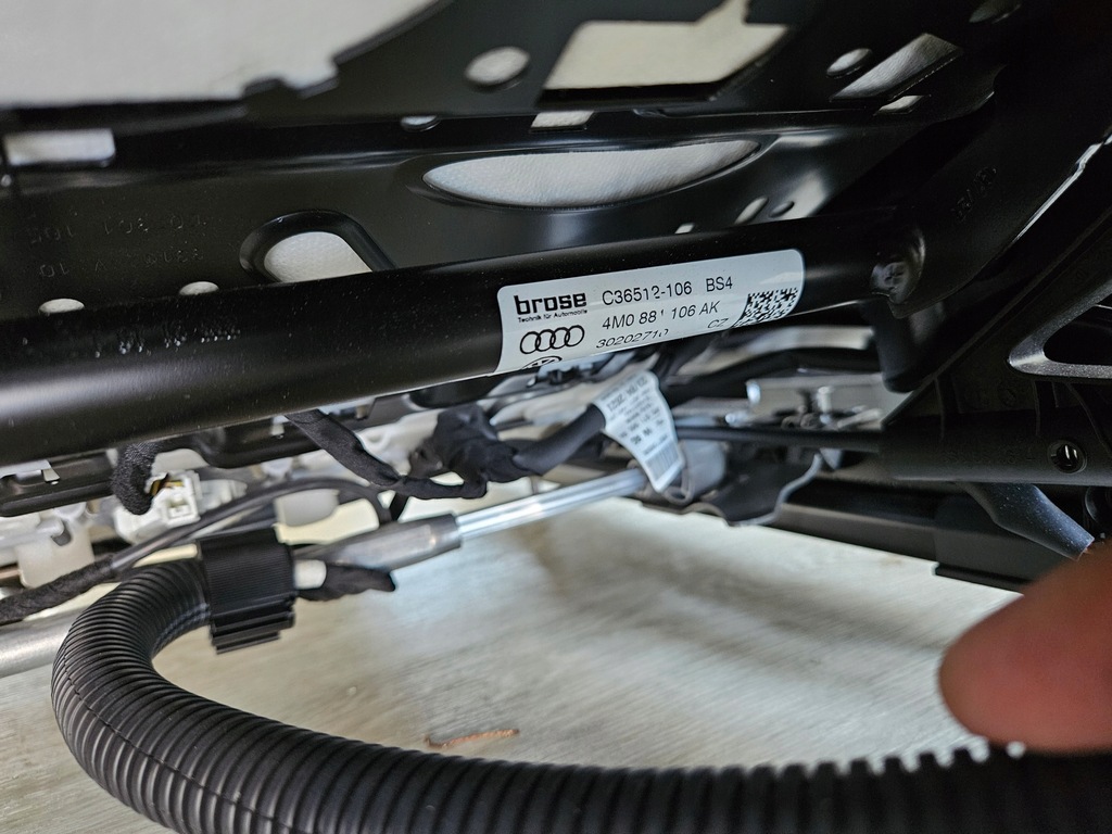 фото №10, Сиденье сиденья audi q7 4m europa водителя пассажира левый правый перед