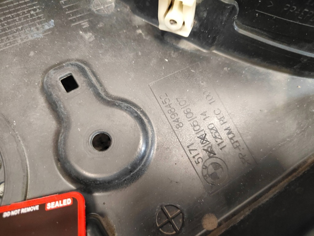 Bmw 2 u06 підкрилок передні праве правий перед m набір 8498452 8498436 Зі Шроту