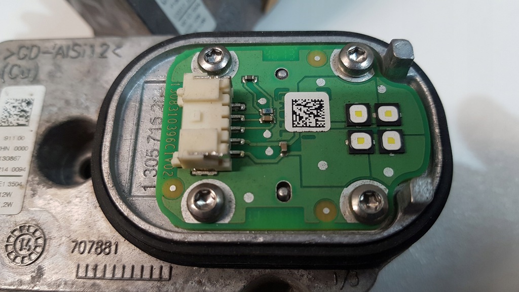 фото №6, Mercedes c-kl w205 модуль led jeż gla x156 cla c117