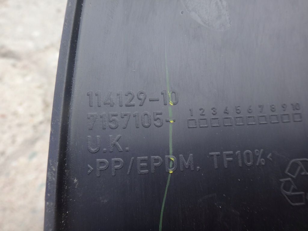 фото №3, Молдинг крыла левая левый задняя mini countryman r60