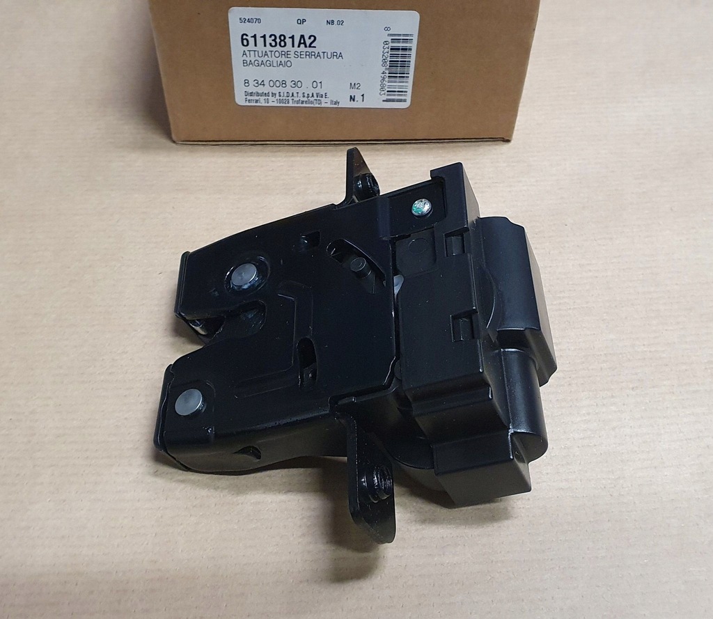 фото №1, Замок багажника r kangoo ii sid 611381a2