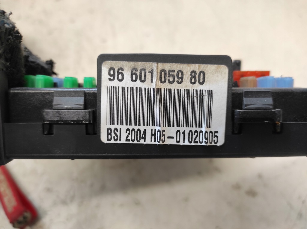 фото №7, Peugeot 307 lift 05- 1.6hdi набор стартовый блок управления 9653958980