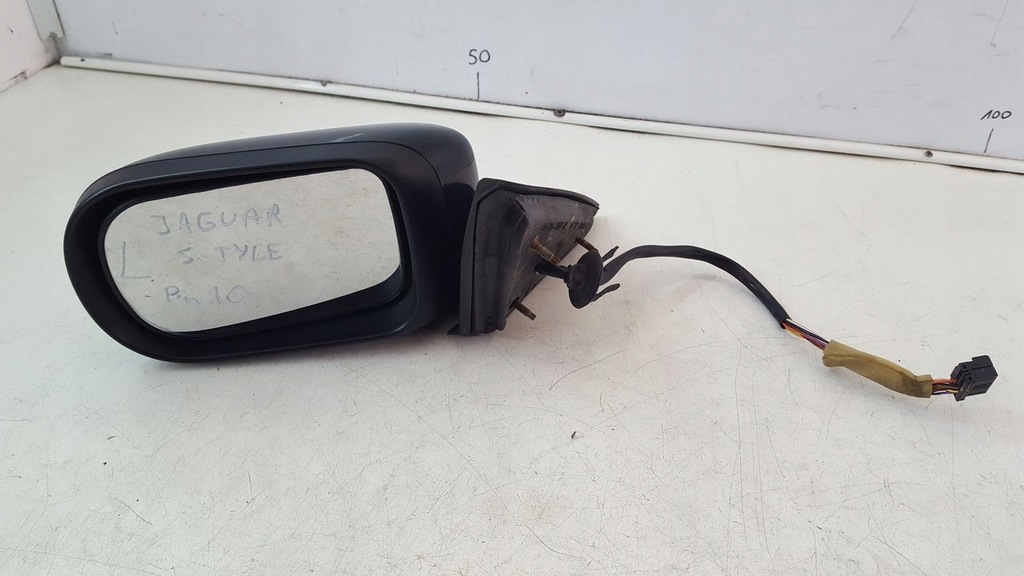 фото №1, Зеркало левая 10 pin jaguar stype