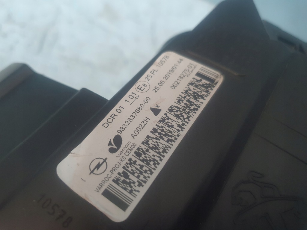 фото №11, Лампа opel vivaro c zafira d life ксенон ліва права