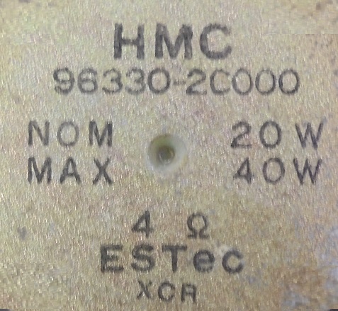 фото №2, Hyundai coupe ii 02 r динамик дверь