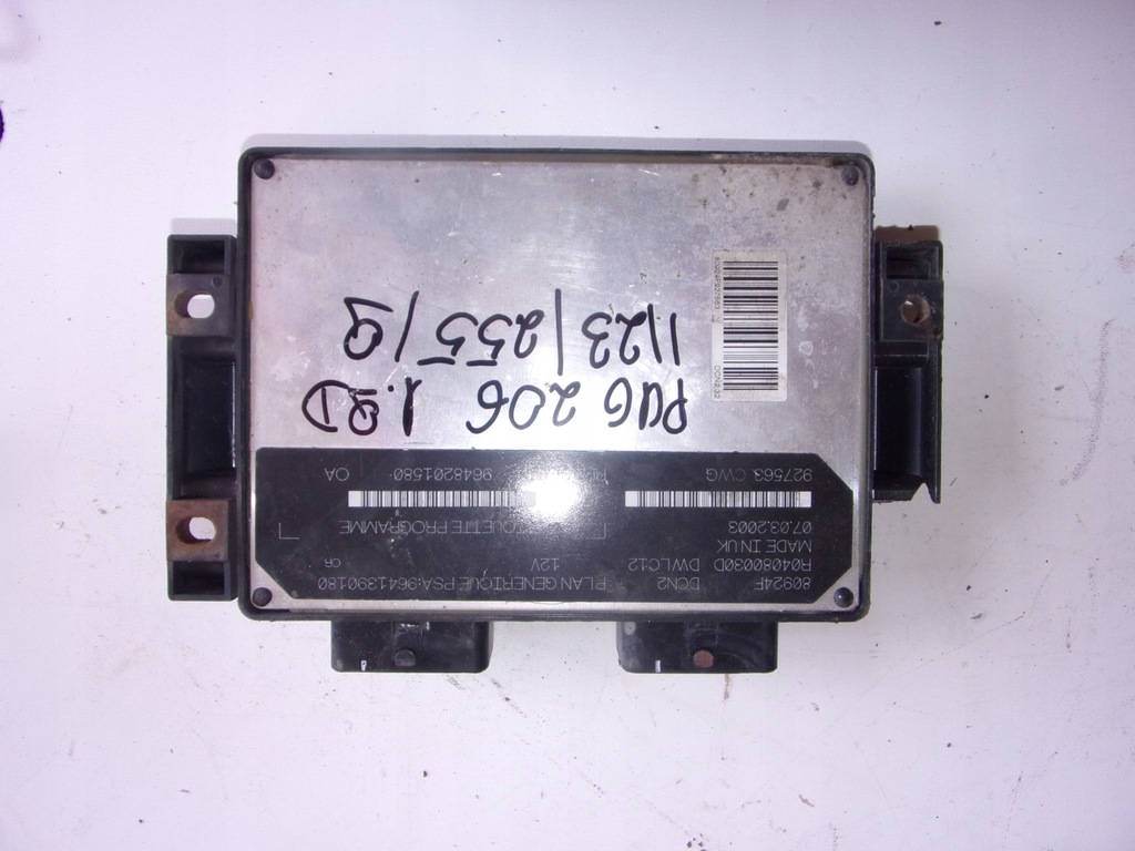 фото №1, Бортовой компьютер peugeot 206 lucas 9648201580