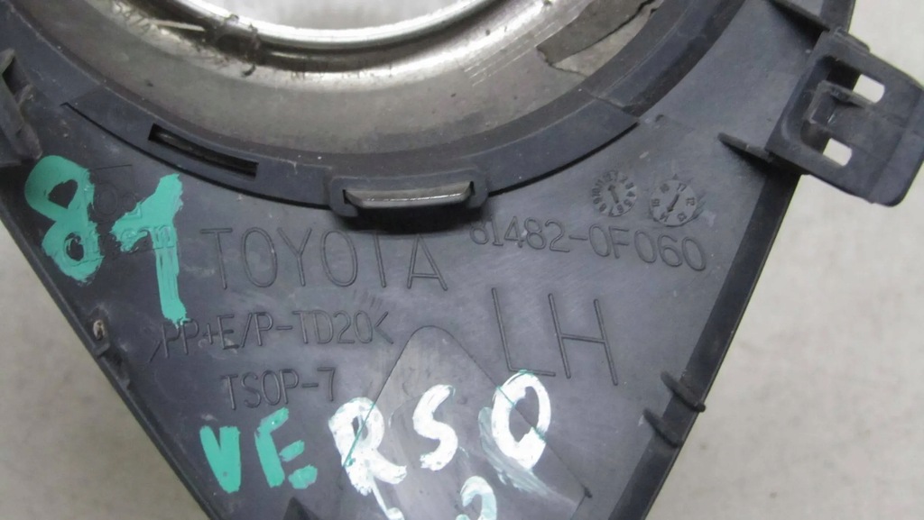 фото №6, Toyota verso lift решітка протитуманної фари ліва 81482-0f060