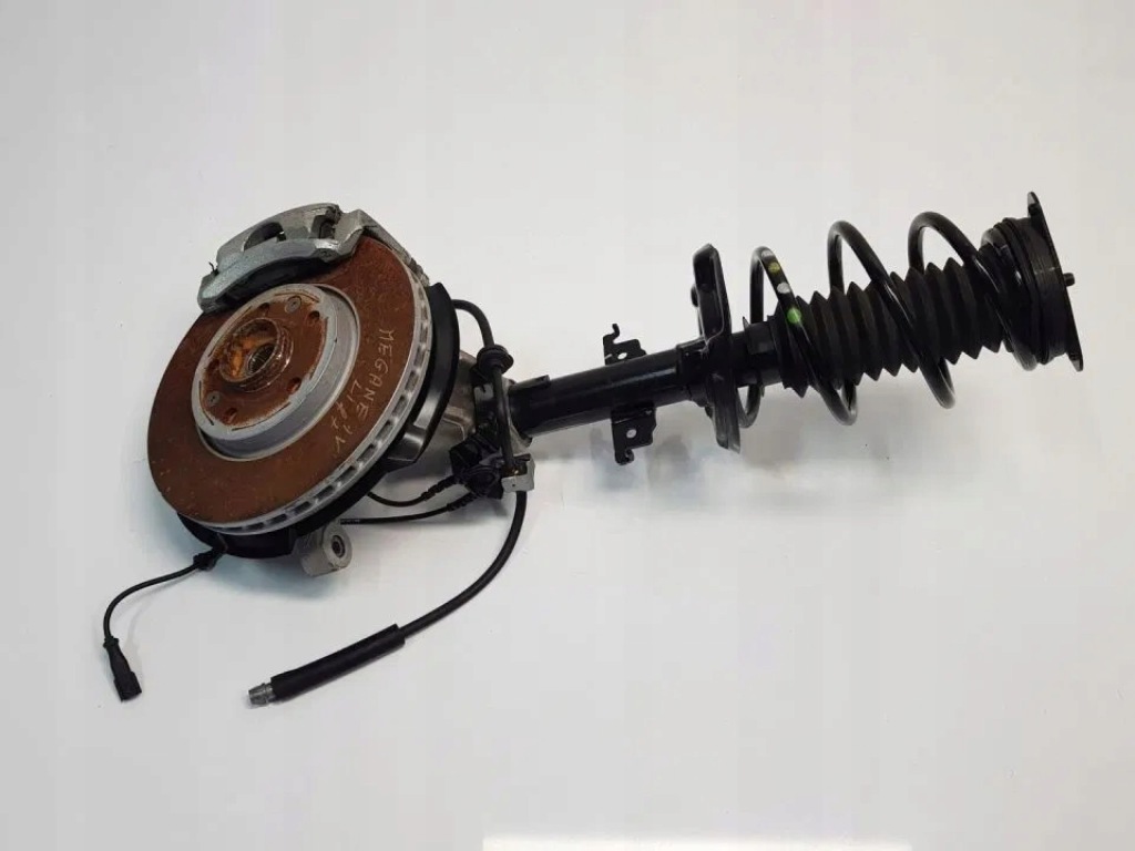 фото №1, Поворотный кулак левая амортизационная стойка амортизатор megane iv