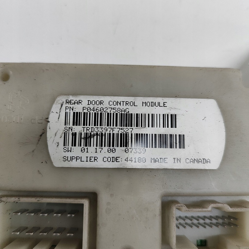 фото №7, Chrysler voyager 2008 правая сторона блок управления / модуль дверь