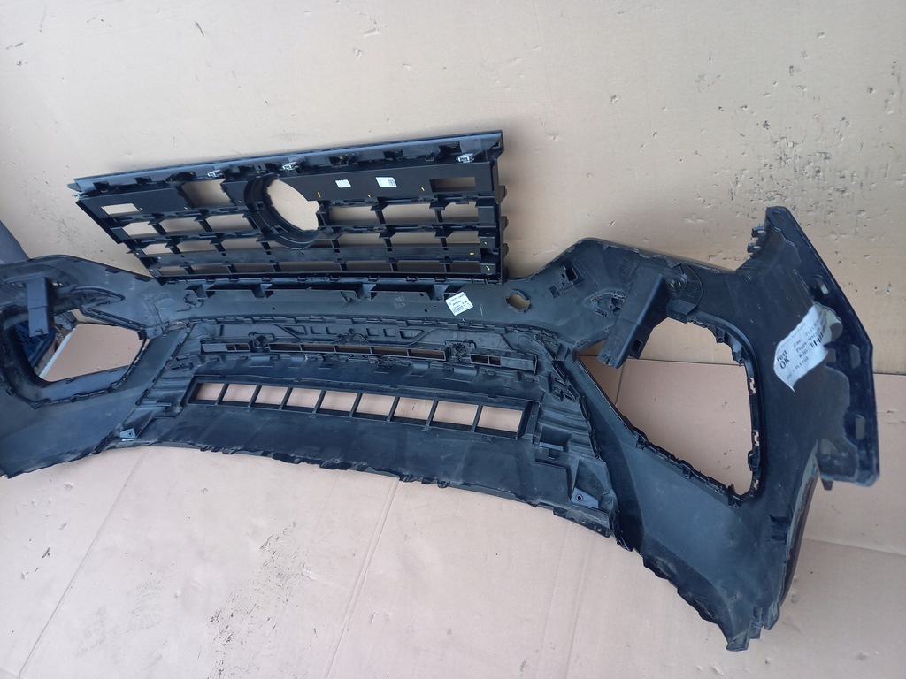 фото №10, Vw touareg iii r-line бампер передний решётка радиатора oryg!