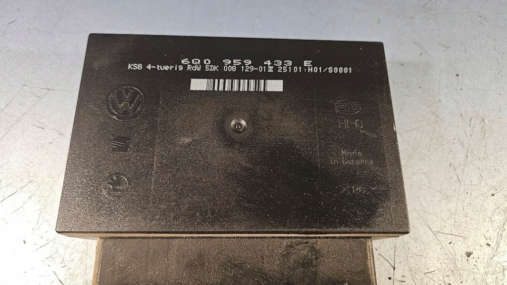 фото №4, Блок управления модуль комфорта seat skoda vw 6q0959433e 5dk00812901