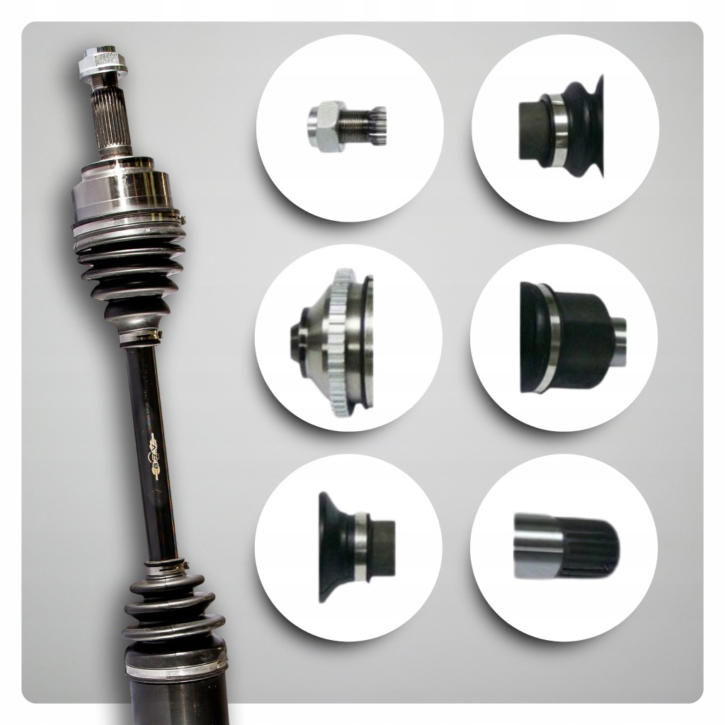 фото №8, Приводной вал левая honda civic 8 viii fn, fk 2.0 type r механическая коробка передач nowa