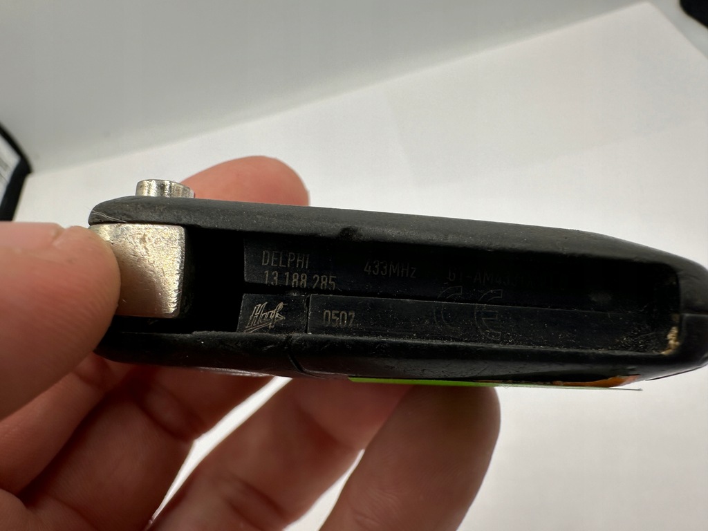 фото №7, Ключ ключ pilot opel corsa d delphi g1 433mhz opel corsa d 13188285