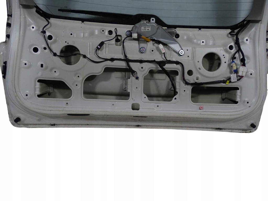 фото №14, Крышка багажника задняя + стекло + моторчик + накладка kia carens iii 3 2006-2012 - 1d