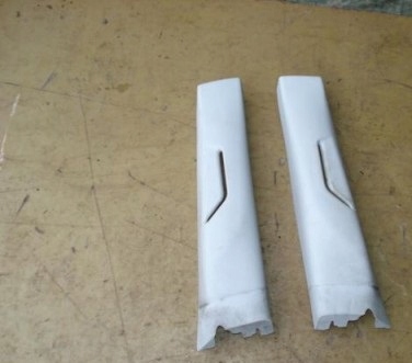 фото №1, Volvo v40 пластик захист молдинг права ліва