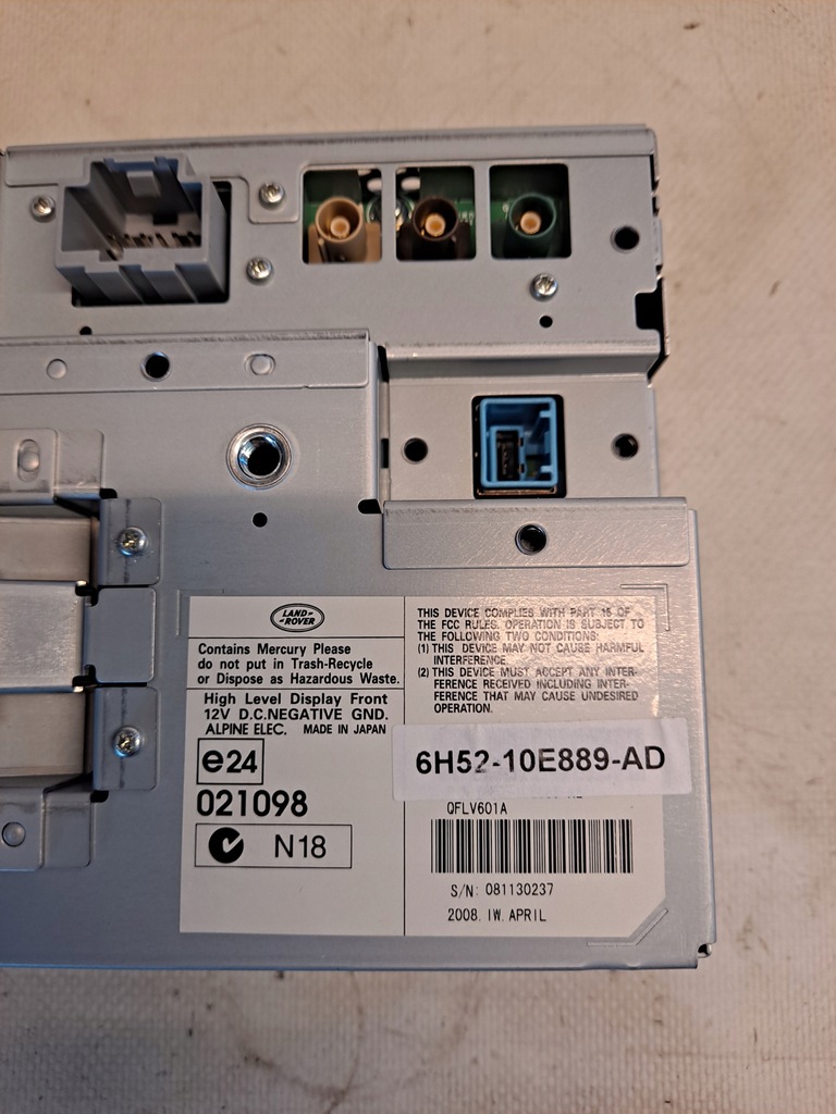 фото №5, Екран монітор land rover freelander ii 6h52-10e889-ad