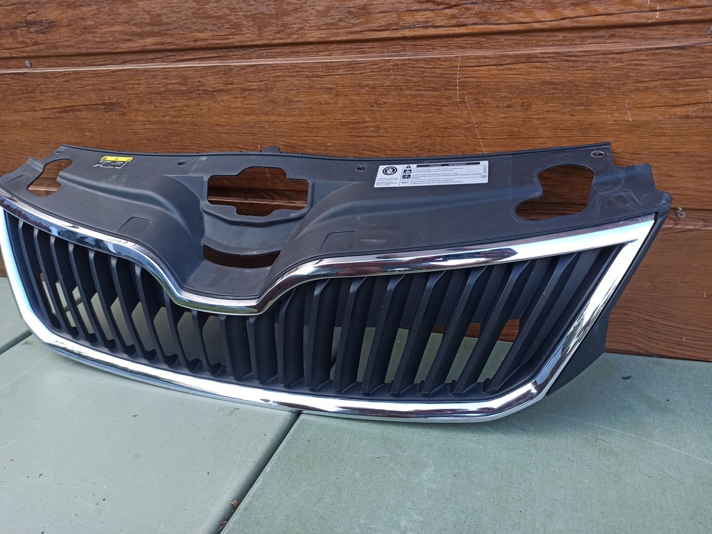 фото №4, Решітка радіатора решітка радіатора хром skoda rapid 5ja853668 org 2012-