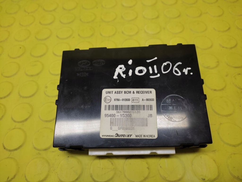 фото №1, Kia rio ii блок керування модуль імобілайзер 954001g300